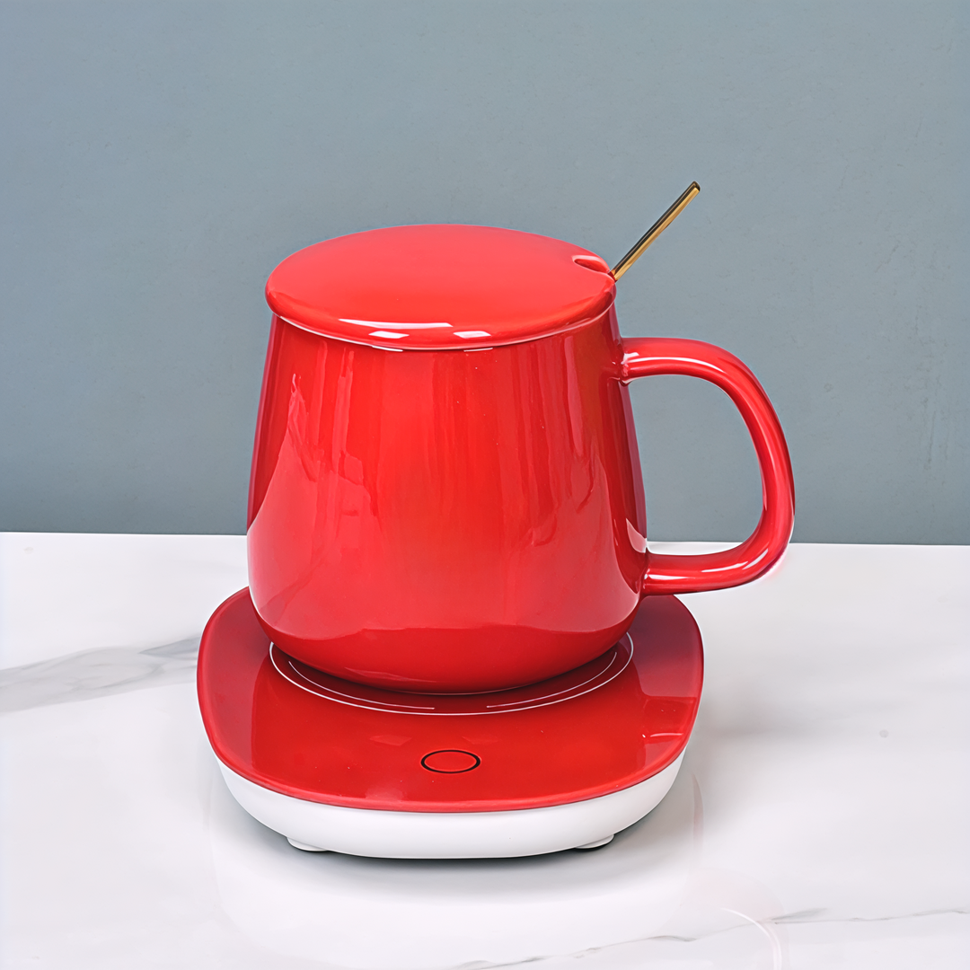 BowLift | Mug Warmer Ceramic Smart Electric Gift Set