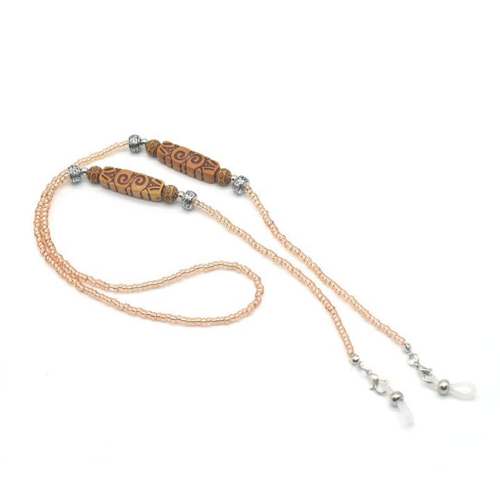 Elegant Beaded Eyewear Holder Chain Bowlift