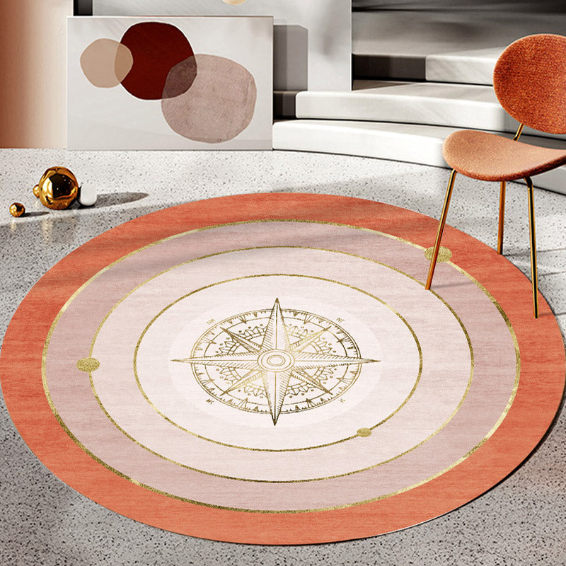 BowLift | Minimalist Color Block Rug Multi Colors Polyester Rug Non-Slip Back Washable Pet-Friendly Rug for Bedroom