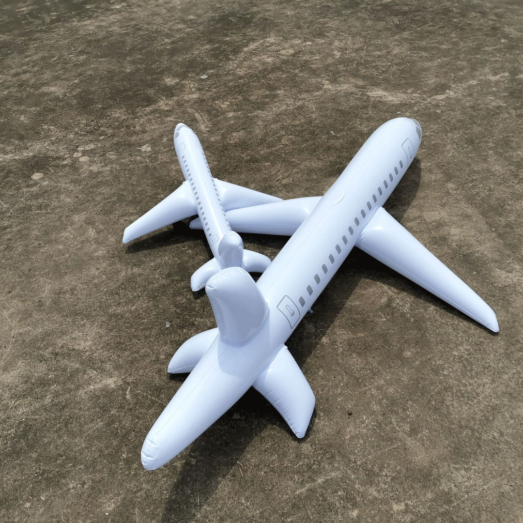 Women Inflatable Airplane Toy Bowlift