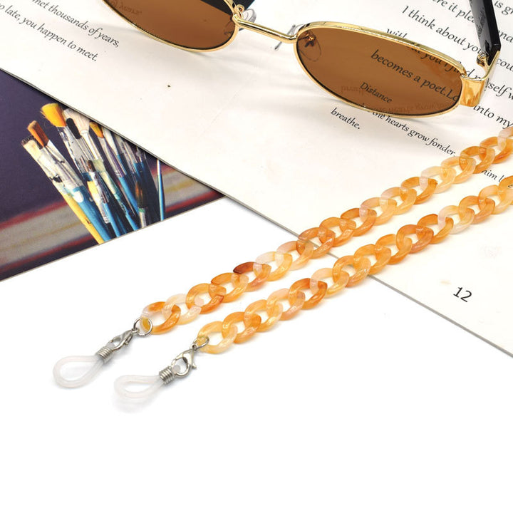 Colorful Plastic Link Eyewear Chain Bowlift