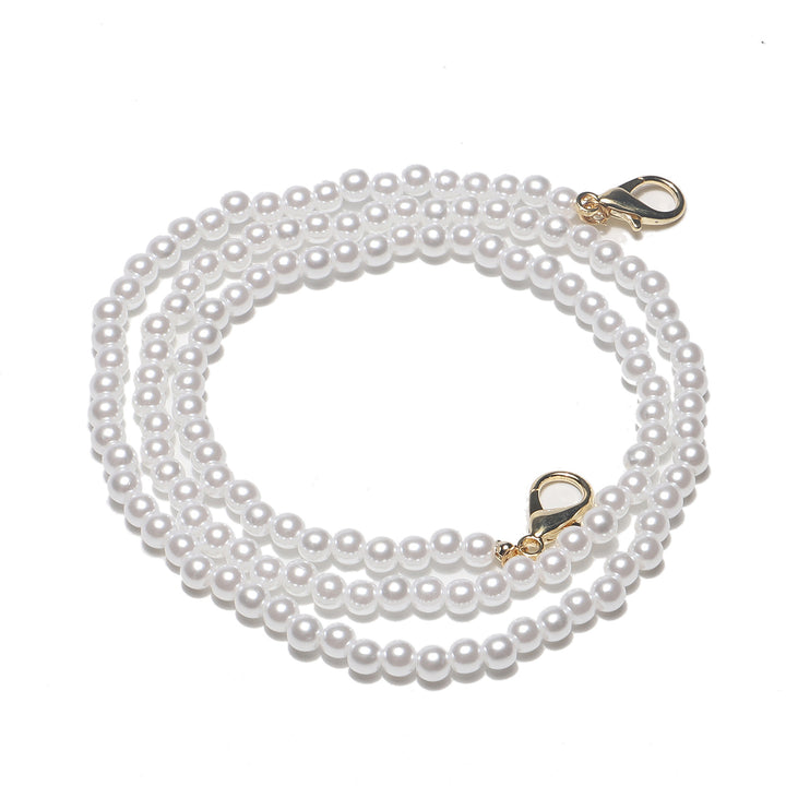Elegant Pearl-Accented Eyewear Chain Bowlift