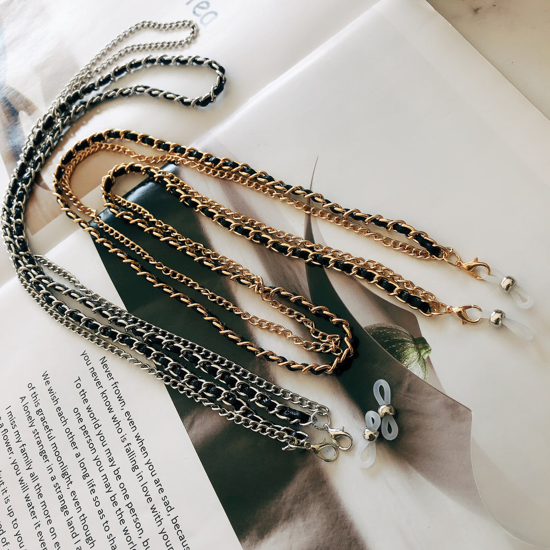 Stylish Chain Eyewear Retainer Bowlift