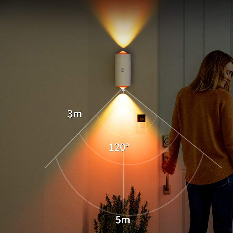 BowLift | Smart Motion Sensor Wall Lamp with Colorful Gradient