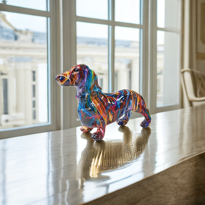 BowLift | Graffiti Dachshund Sculpture