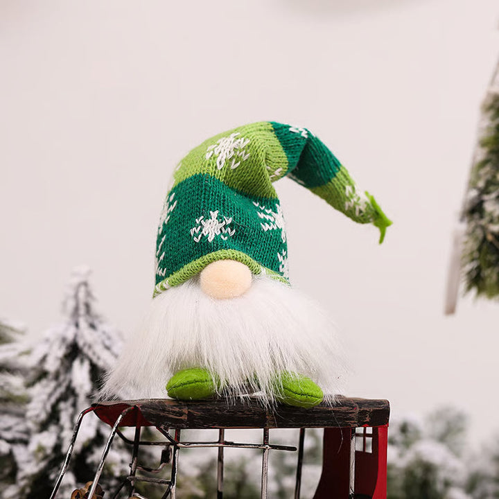 BowLift | Christmas Elf with LED Light | Handmade Decoration Figure | Nordic Design