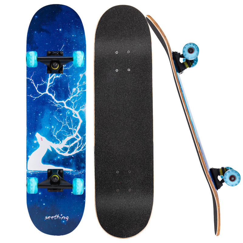 Sturdy Graphic Skateboard Bowlift