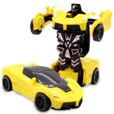 Transforming Racing Robot Car Toy Bowlift