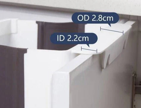 BowLift | Practical Wall Trash Can – Foldable Trash Bin for the Kitchen