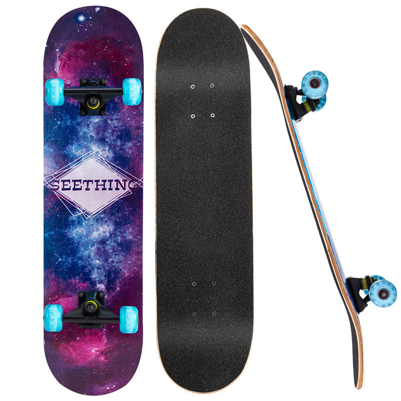 Sturdy Graphic Skateboard Bowlift
