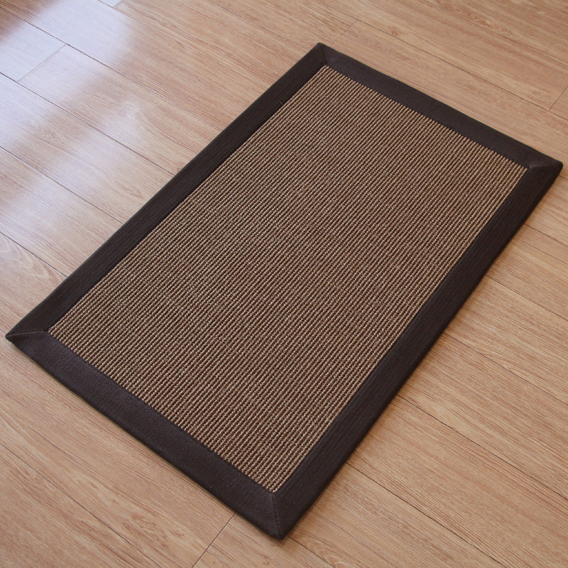 BowLift | Multicolored Cottage Rug Sisal Braided Simple Rug Pet Friendly Non-Slip Back Stain Resistant Rug for the Living Room