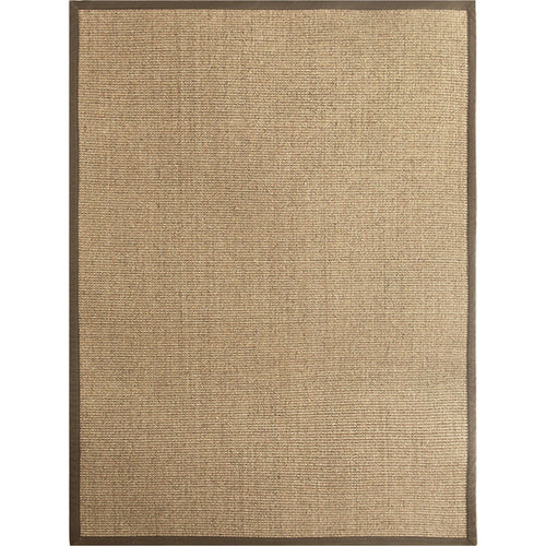 BowLift | Premium Solid Area Rug Light Brown Wooden Style Carpet Sisal Non-Slip Pet-Friendly Machine Washable Rug for Home