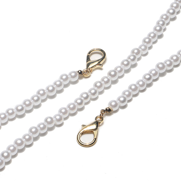 Elegant Pearl-Accented Eyewear Chain Bowlift
