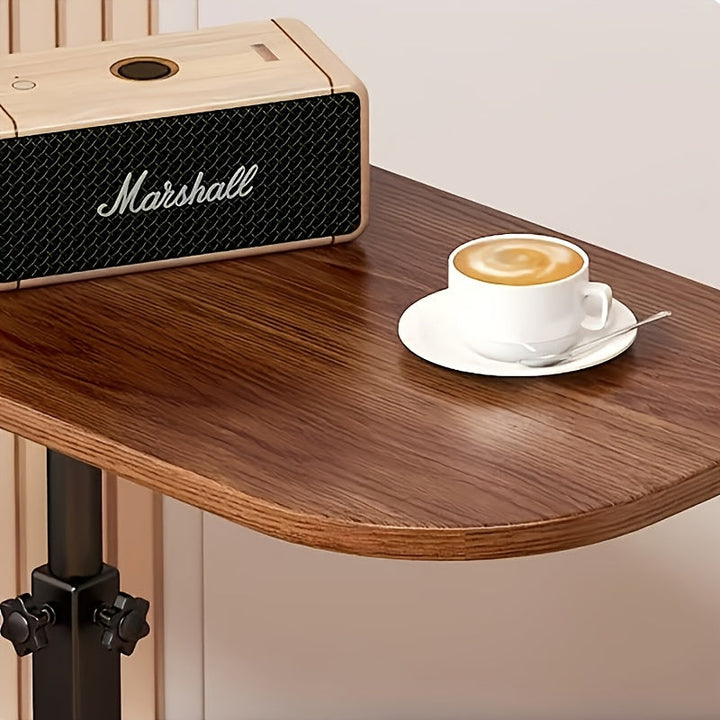 Adjustable Comfort Table – Wooden Side Table with Metal Frame | Bowlift