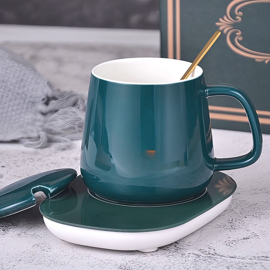 BowLift | Mug Warmer Ceramic Smart Electric Gift Set