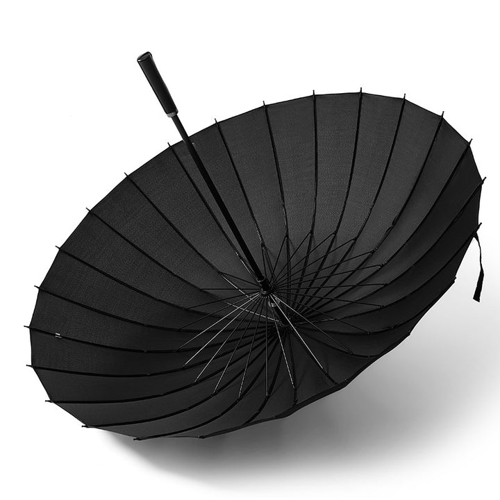 Women spacious automatic folding umbrella with 24 ribs construction Bowlift