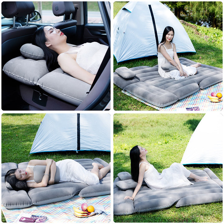 Women Inflatable Car Sleeper Sofa Bowlift