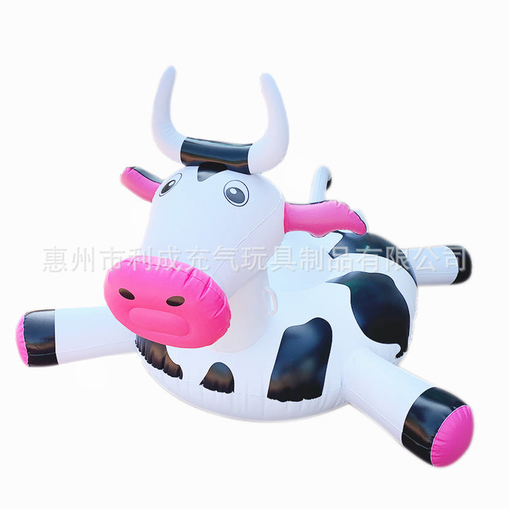 Women Inflatable Unicorn Swimming Mediterranean Bowlift