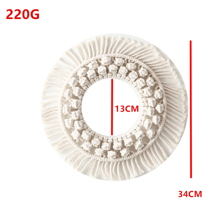 Bohemian Macrame Wall Mirror Bowlift