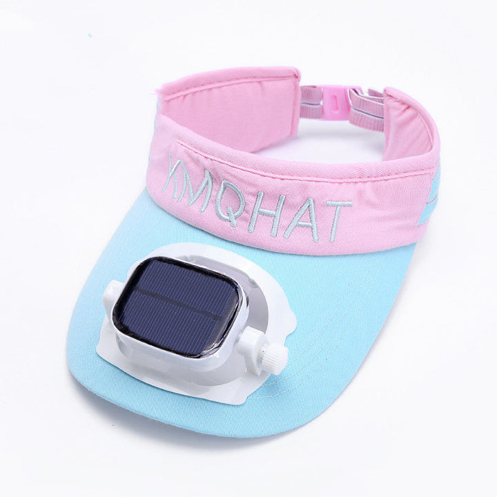 BowLift | Sun Visor Hat with Solar Powered Fan, for Camping, Hiking
