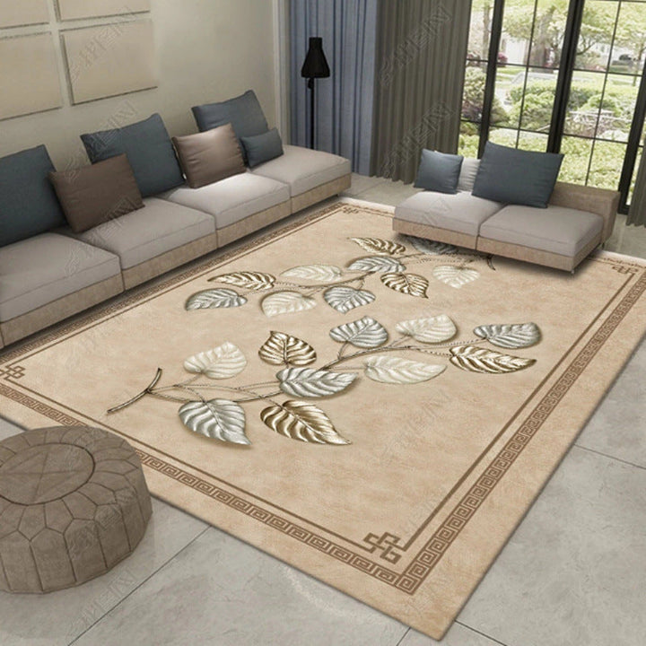 BowLift | Multicolor Asia Indoor Rug Synthetic 3D Pattern Carpet Washable Stain Resistant Nonslip Underlay Rug for Large Room
