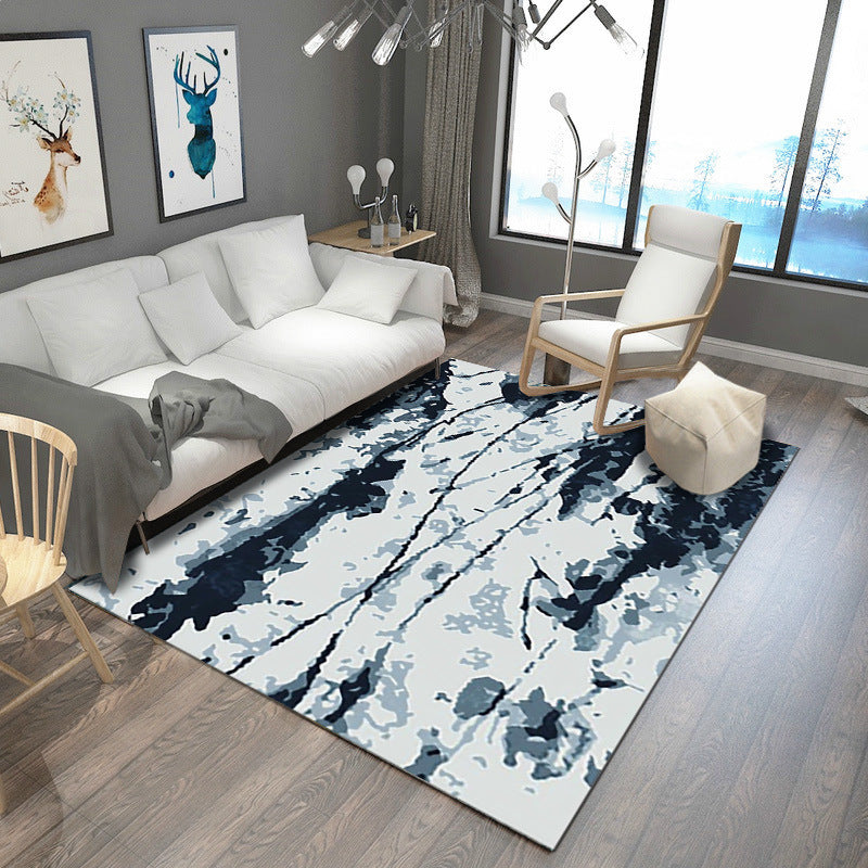 BowLift | Steampunk Living Room Carpet Multicolored Rustic Surface Look Carpet Synthetic Stain Resistant Non-Slip Pet Friendly Indoor Carpet