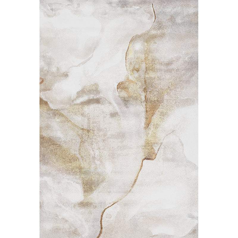 BowLift | Postmodernism Abstract Area Rug Multi-Color Synthetic Rug Anti-Slip Washable Stain-Resistant Rug for Large Room
