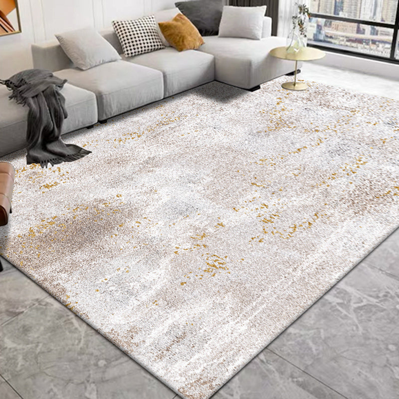 BowLift | Postmodernism Abstract Area Rug Multi-Color Synthetic Rug Anti-Slip Washable Stain-Resistant Rug for Large Room