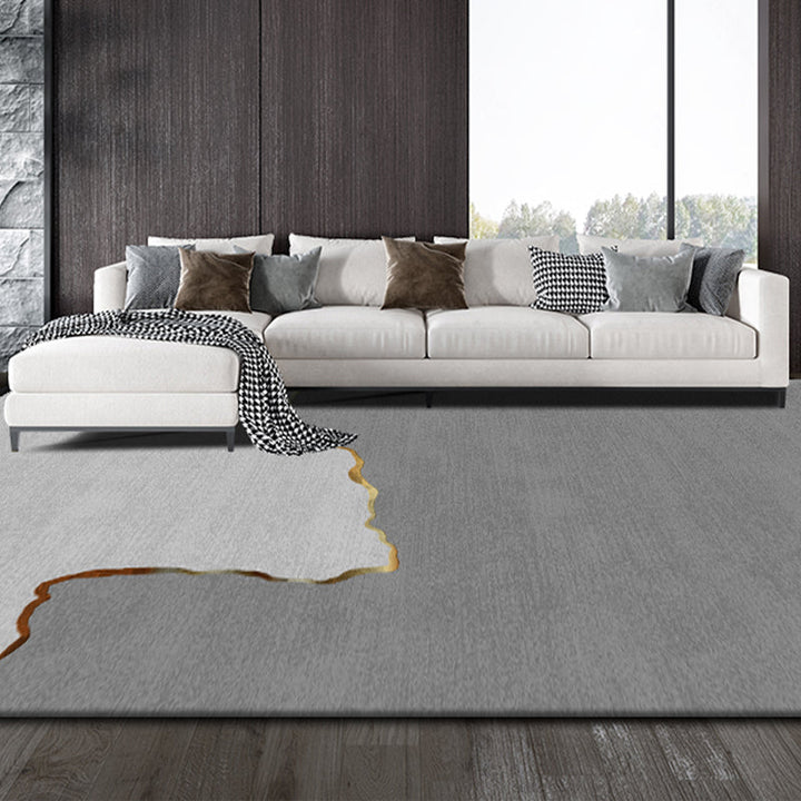 BowLift | Postmodernism Abstract Area Rug Multi-Color Synthetic Rug Anti-Slip Washable Stain-Resistant Rug for Large Room