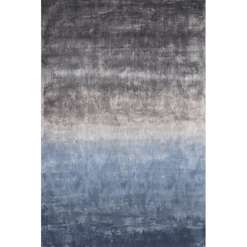 BowLift | Simplicity Multicolor Ombre Rug Polyester Industrial Rug Non-slip Backing Pet Friendly Stain Resistant Rug for Guest Room