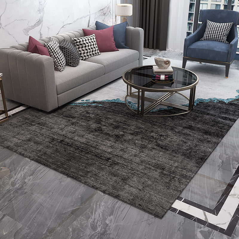 BowLift | Trendy Abstract Print Carpet Multi-colored Industrial Carpet Polypropylene Machine washable Stain resistant Non-slip backing Carpet for the living room