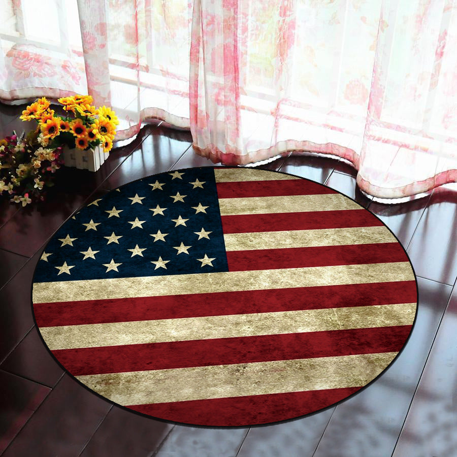 BowLift | Scandinavian Bedroom Rug Multicolor 3D Graphic Print Rug Polyester Non-slip Pet-friendly Stain-resistant Floor Mat