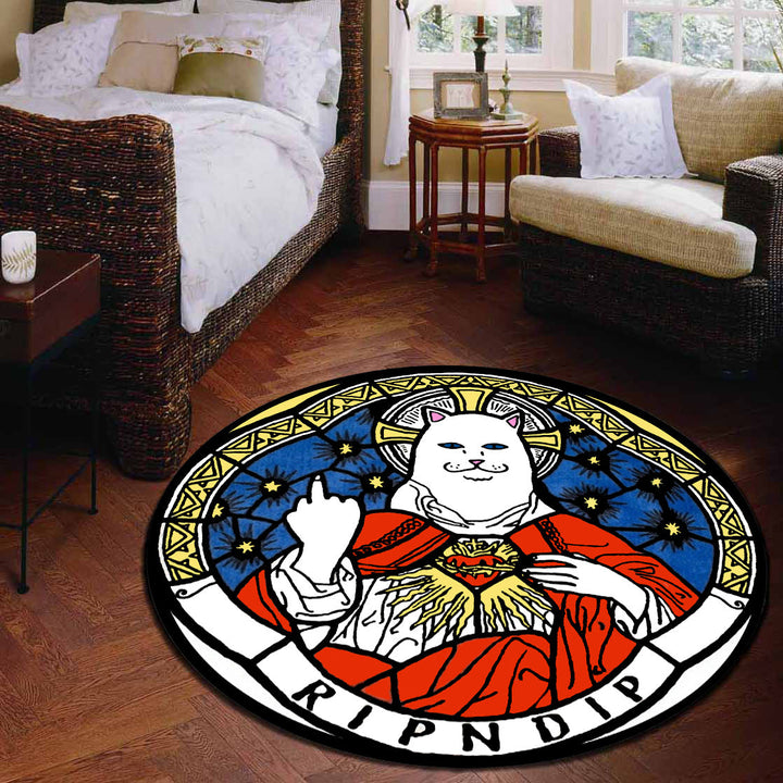 BowLift | Novelty 3D Digital Print Carpet Multicolored Cartoon Carpet Polypropylene Stain Resistant Machine Washable Non-Slip Carpet for Bedroom