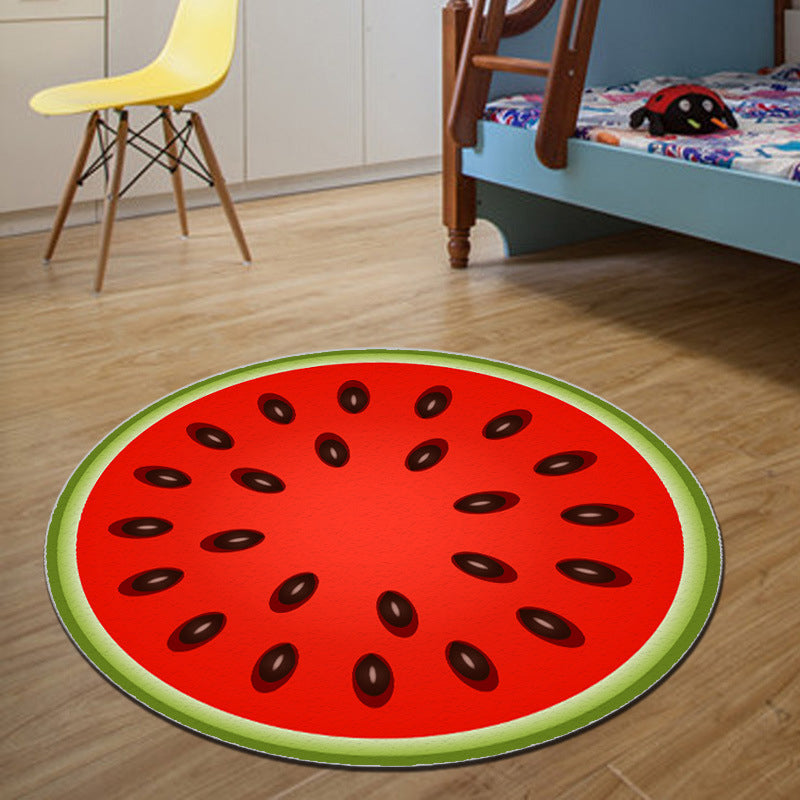 BowLift | Novelty 3D Digital Print Carpet Multicolored Cartoon Carpet Polypropylene Stain Resistant Machine Washable Non-Slip Carpet for Bedroom