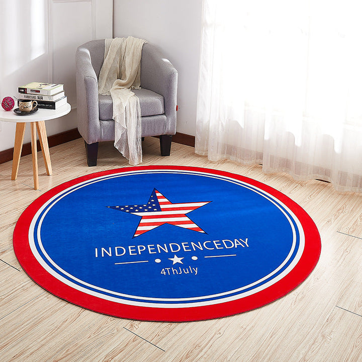 BowLift | Creative Boys Bedroom Rug Multi Colors Optical Illusion Rug Polypropylene Non-slip Pet-friendly Washable Rug