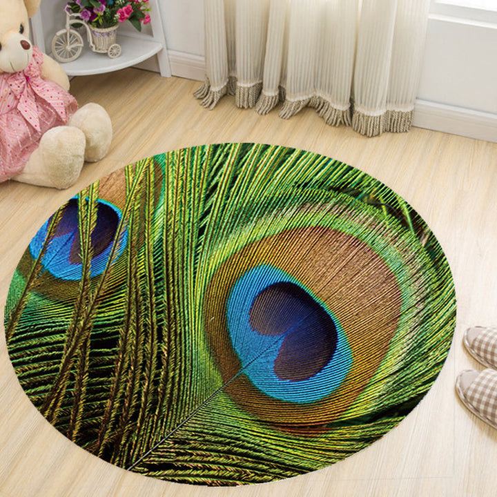 BowLift | Vivid 3D Print Area Rug Multicolor Contemporary Rug Synthetic Pet Friendly Non-Slip Washable Rug for Bedroom