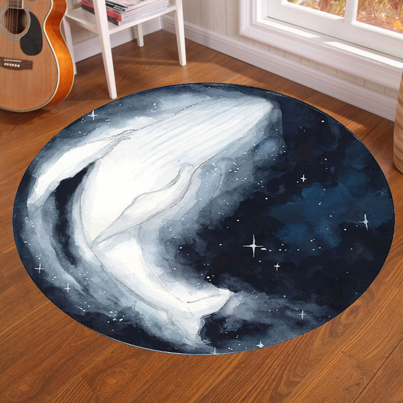 BowLift | Multicolor Visual Deception Area Rug Polyester Novelty Carpet Washable Non-Slip Pet Friendly Carpet for Boys Room