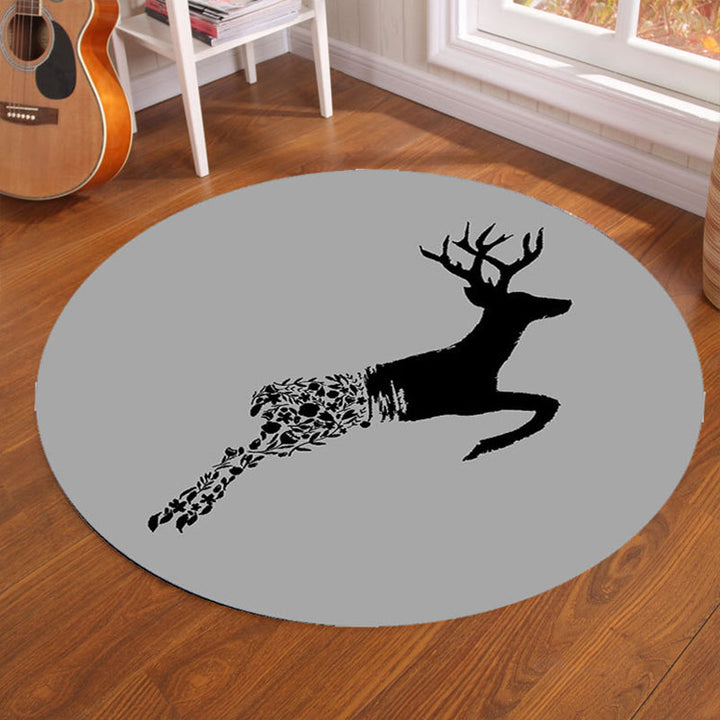 BowLift | Multicolor Visual Deception Area Rug Polyester Novelty Carpet Washable Non-Slip Pet Friendly Carpet for Boys Room