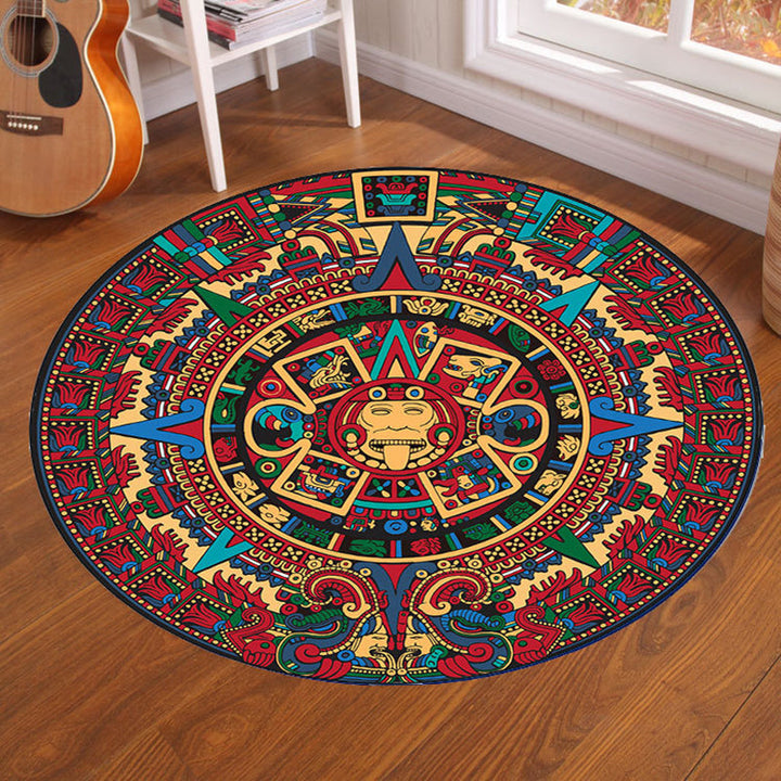 BowLift | Multicolor Visual Deception Area Rug Polyester Novelty Carpet Washable Non-Slip Pet Friendly Carpet for Boys Room