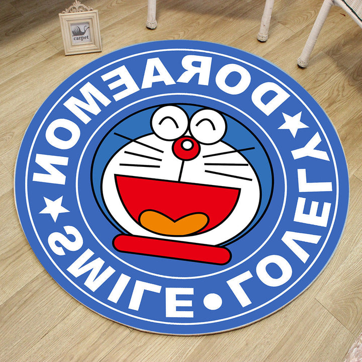 BowLift | Unique 3D Cartoon Rug Multi Color Novelty Rug Polypropylene Non-Slip Back Stain Resistant Washable Rug for Bedroom