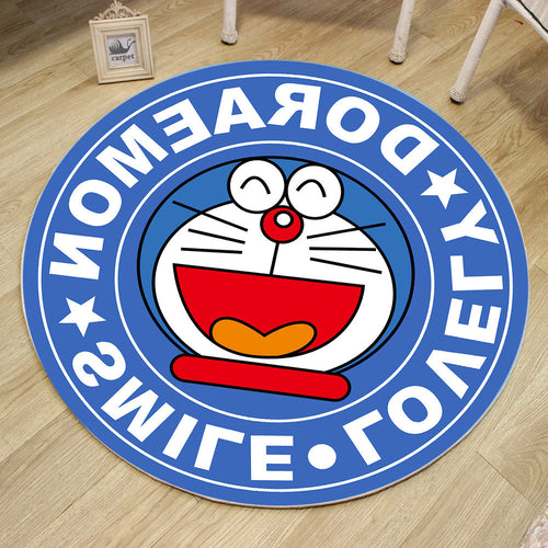 BowLift | Unique 3D Cartoon Rug Multi Color Novelty Rug Polypropylene Non-Slip Back Stain Resistant Washable Rug for Bedroom