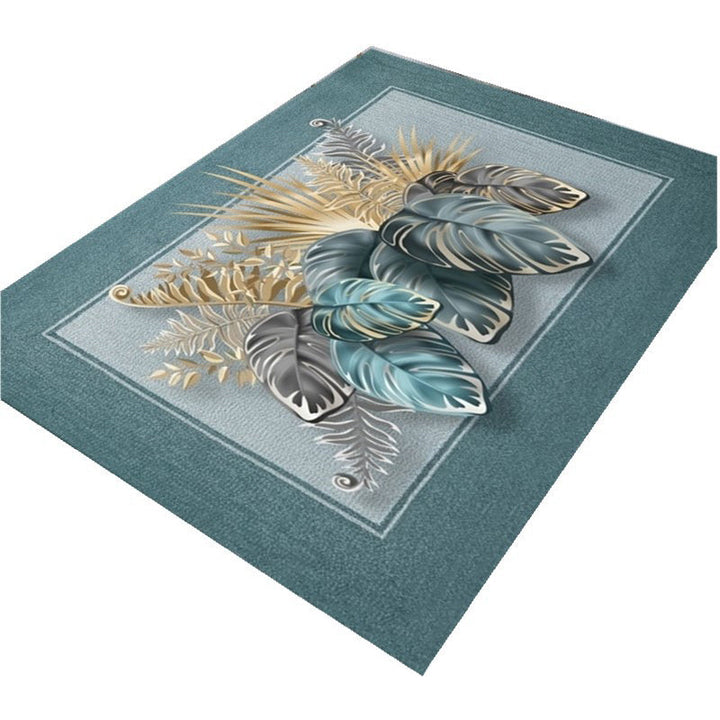 Beautiful 3D Flower Indoor Carpet Multicolored Modern Carpet Polypropylene Washable Non-Slip Back Stain-Resistant Carpet for Home | Bowlift