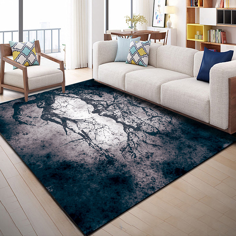 Indian Patterned Rug Multicolored Polyester Rug Machine Washable Pet Friendly Non-Slip Underlay Rug for Room | Bowlift