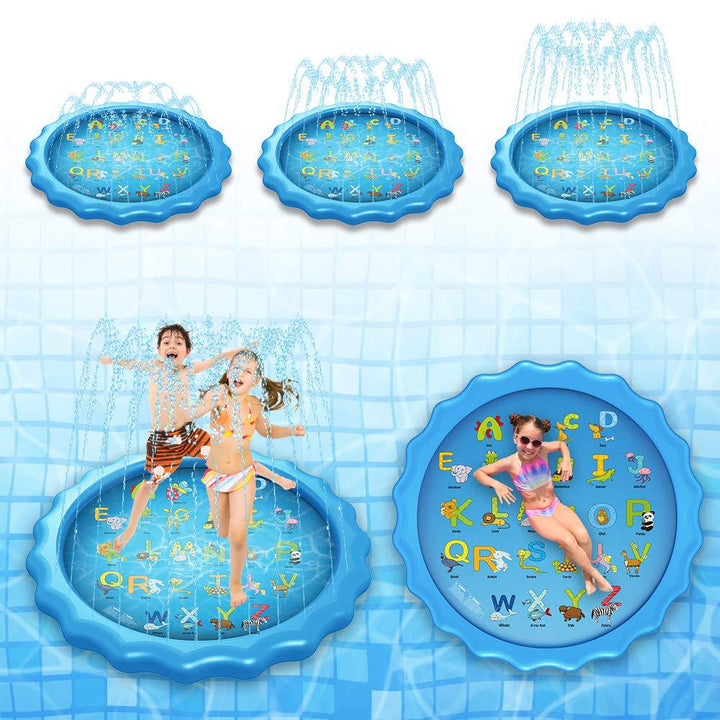 Kids inflatable paddling pool with maritime motifs Bowlift