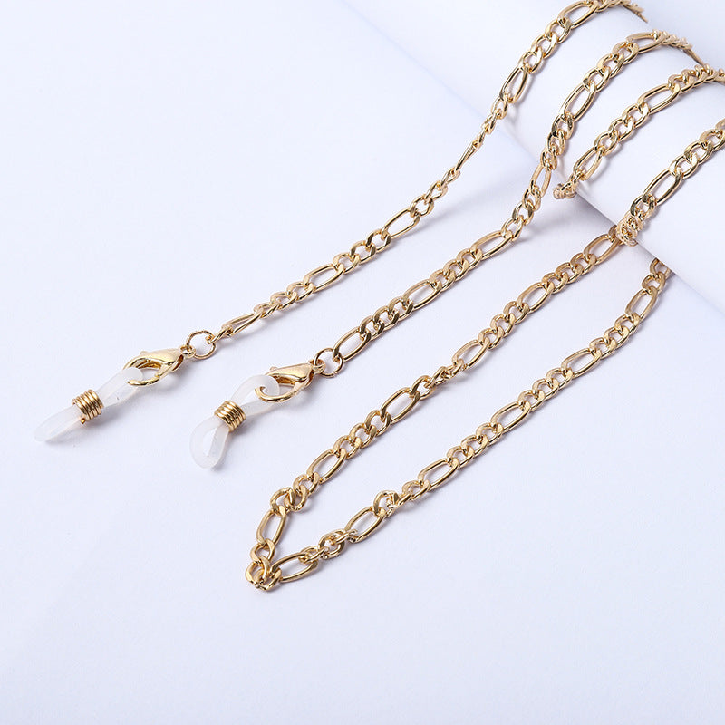 Necklace with beads and transparent pendants Bowlift