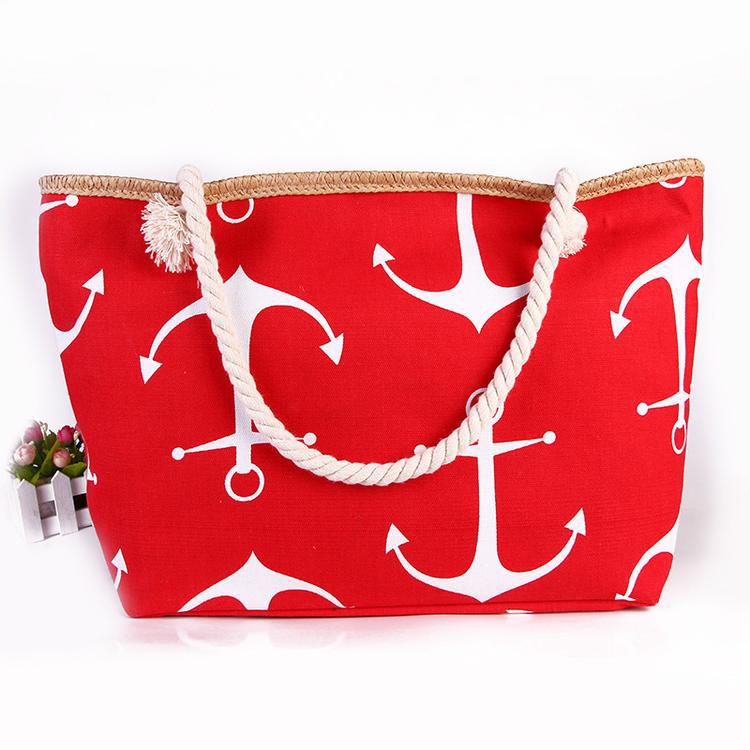 Beach bag with maritime anchor design Bowlift