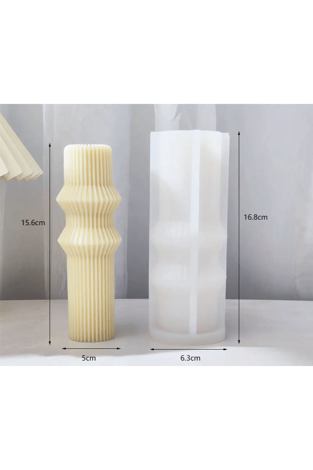 Roman column candle mold DIY | Bowlift
