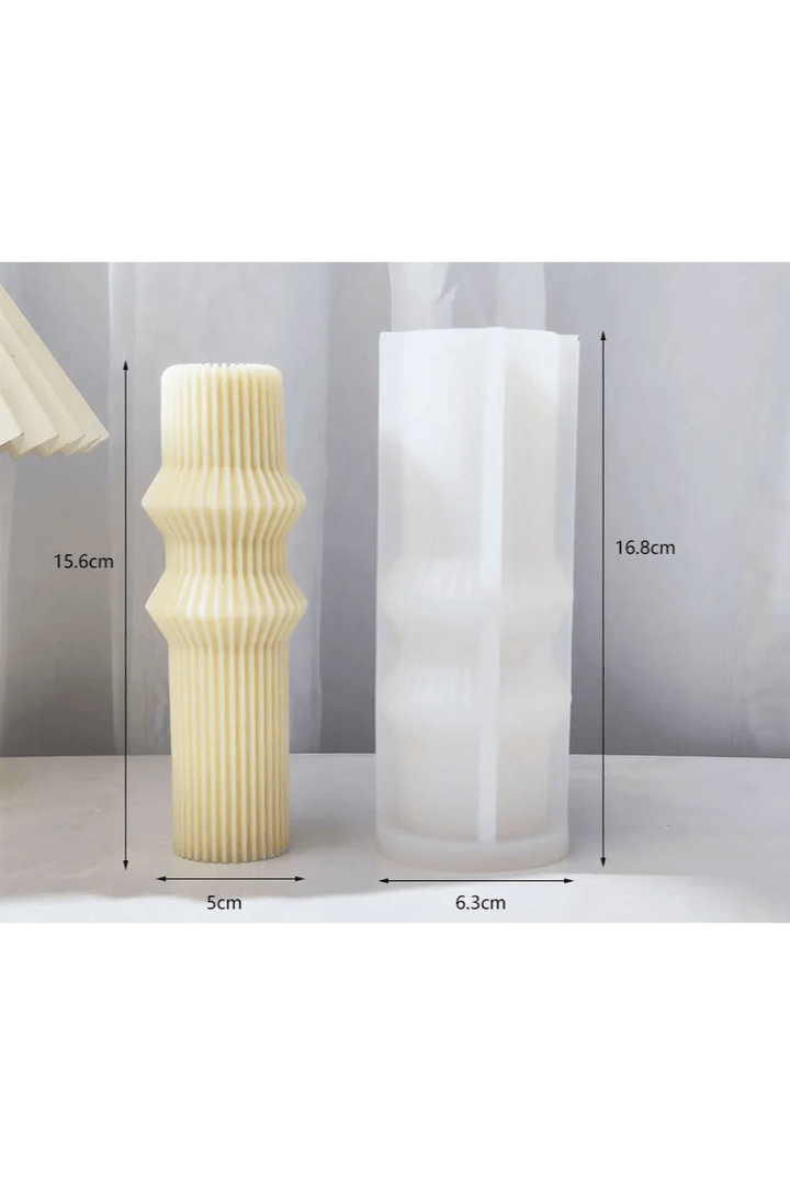 Roman column candle mold DIY | Bowlift
