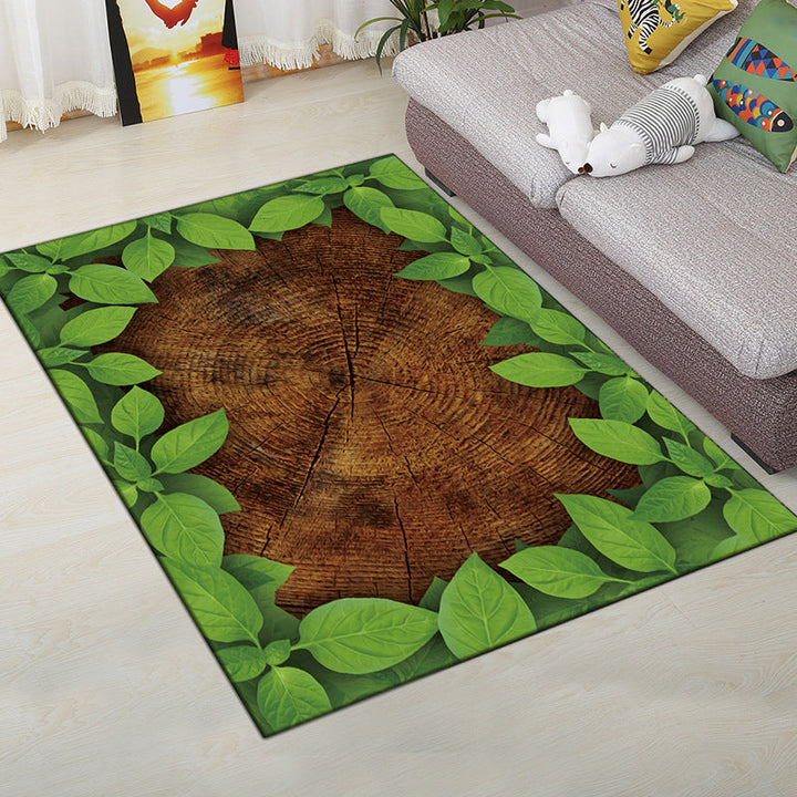 BowLift | Multi-Color Modern Rug Polyester Digital Graphic Living Room Rug Non-Slip Back Pet-Friendly Washable Rug for Guest Room