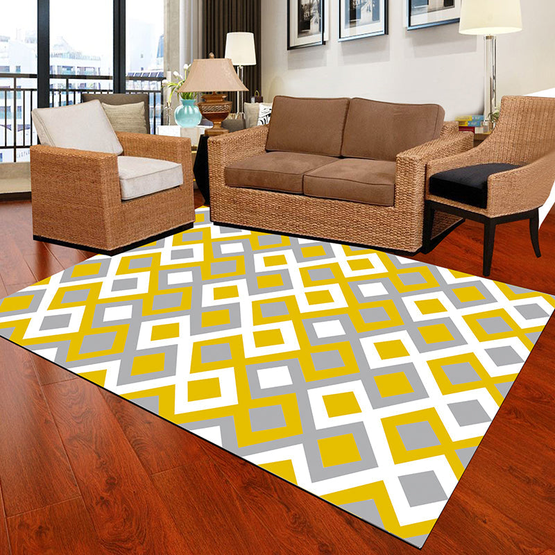 BowLift | Black and White Novelty Rug Polypropylene Optical Illusions Geometric Carpet Stain Resistant Pet Friendly Non Slip Rug for Home